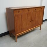 Mahogany and Indian laurel wood sideboard by Gordon Russel, 1953