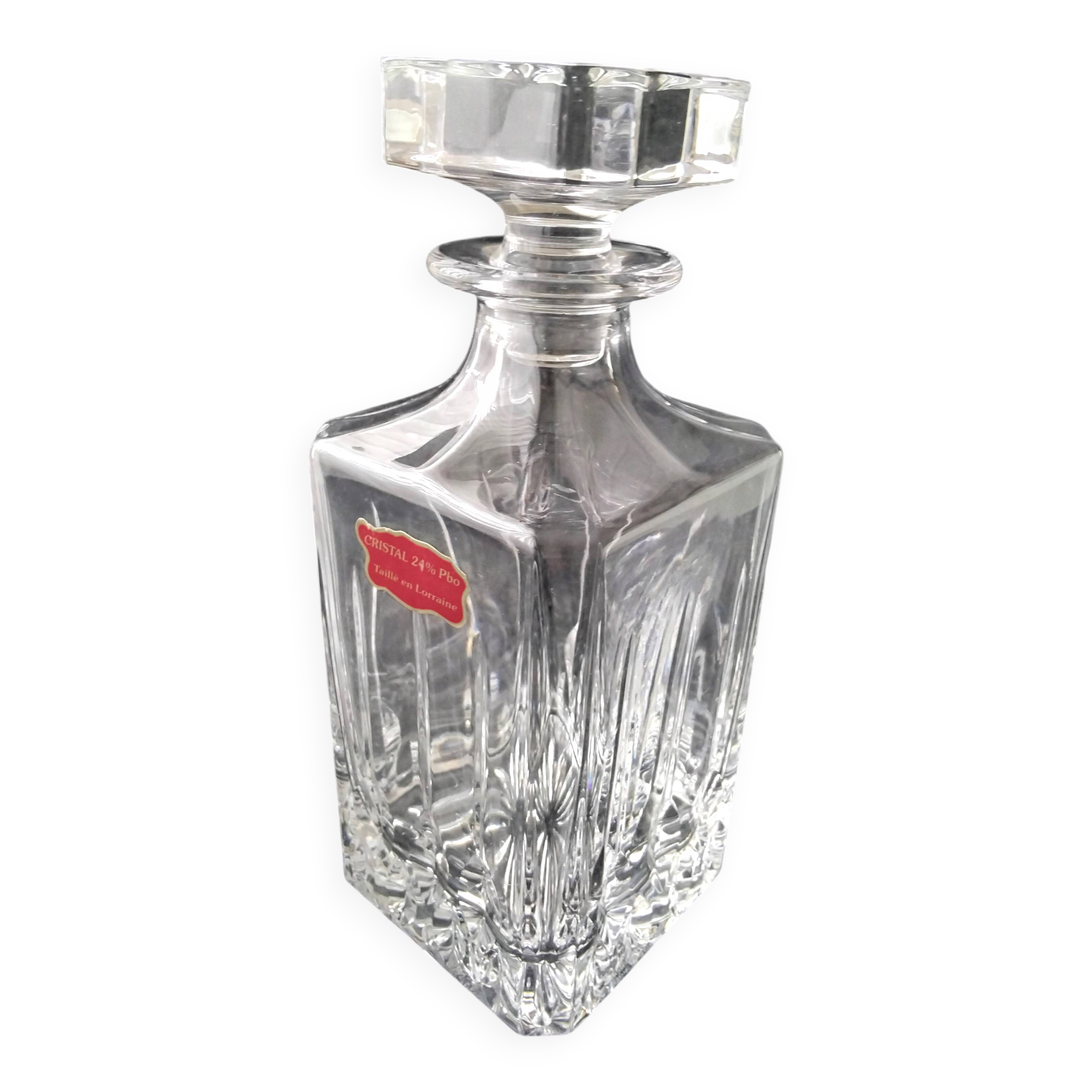 Lorraine Crystal Whisky Decanter