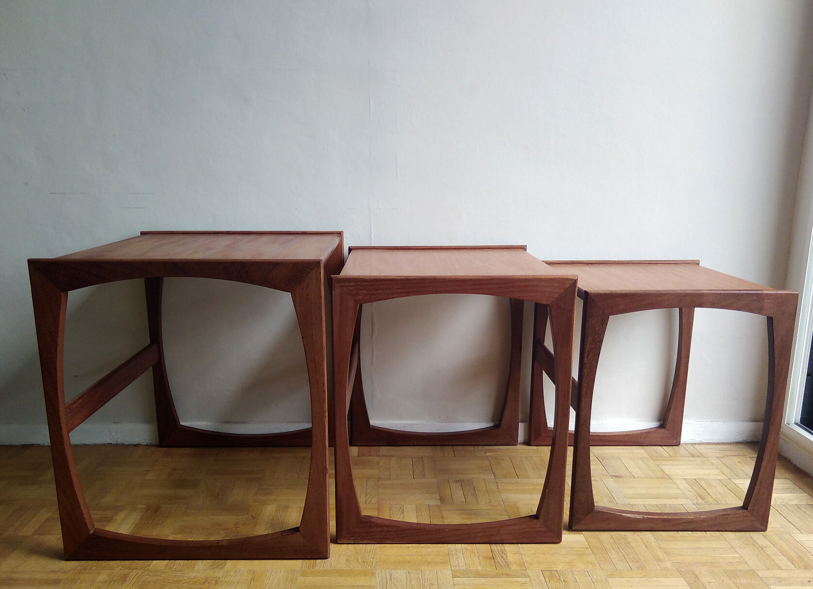Tables gigognes en teck - G Plan - années 1960
