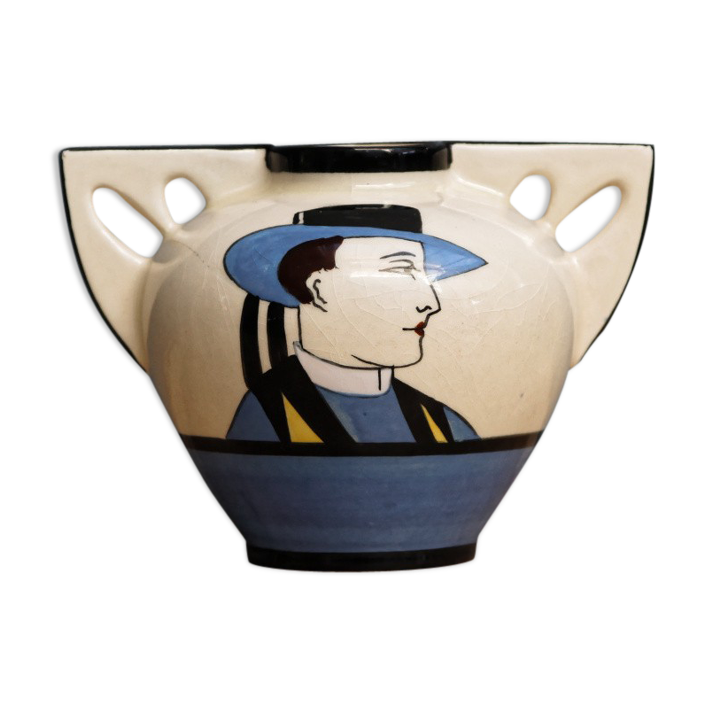 Art Deco vase HB Henriot