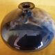 Glazed ceramic soliflore vase, signed (signature to be deciphered)