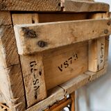Solid oak ammunition box