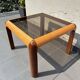 Danish coffee table in oak and teak, 1970s