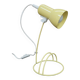 Lampe de bureau vintage jaune 1980