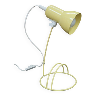Vintage yellow desk lamp 1980