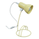 Lampe de bureau vintage jaune 1980