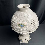 Bassano Italy 20th century earthenware table lamp
