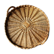 Plateau rond Osier two handles