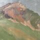 Oil painting landscape mountain 1938