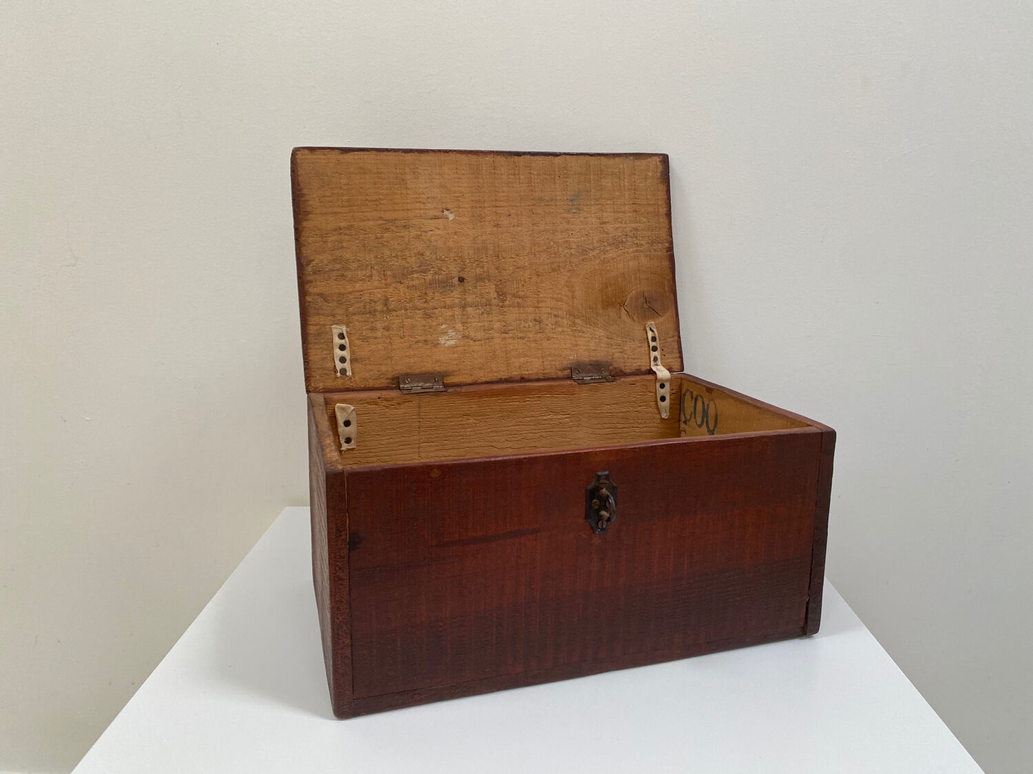 Large wooden box / crate from the 50s