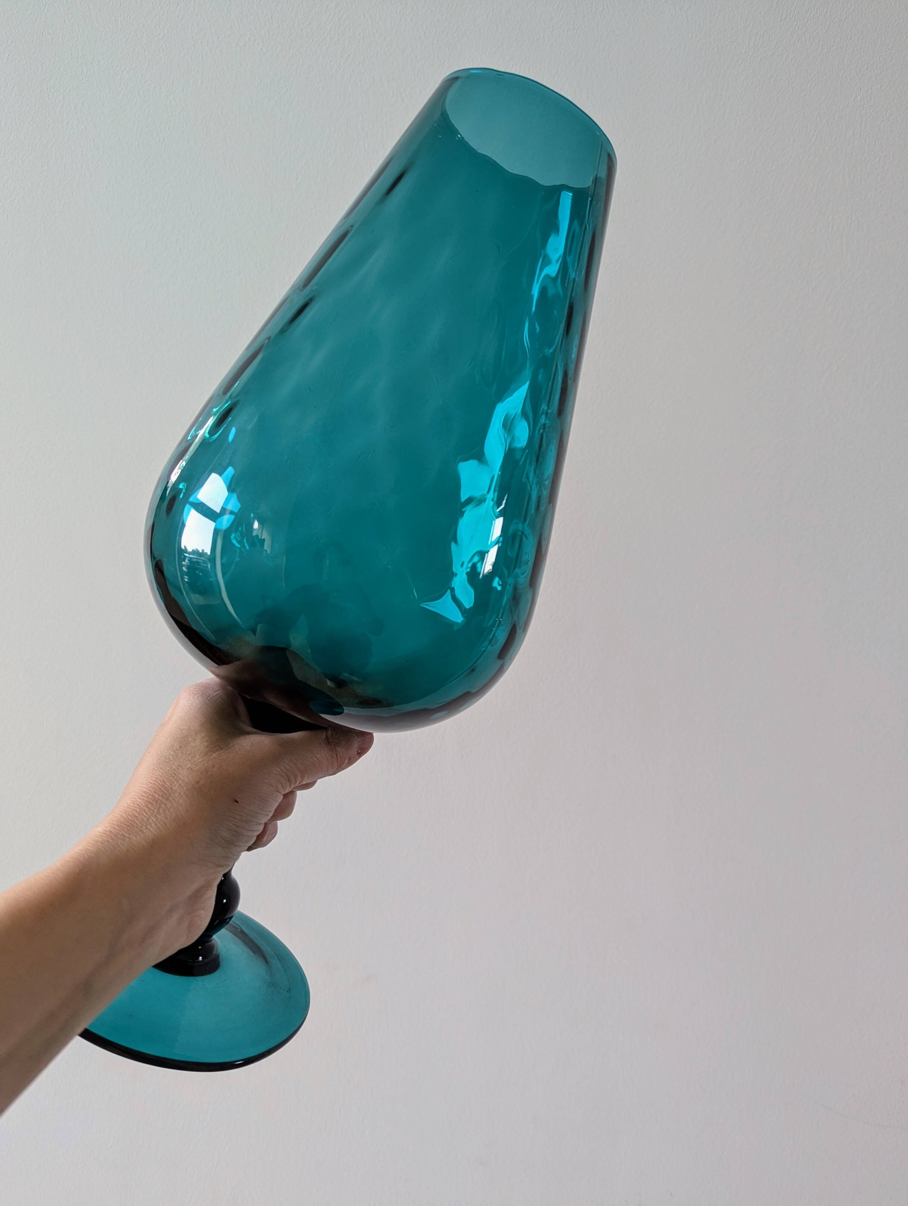 Empoli glass vase