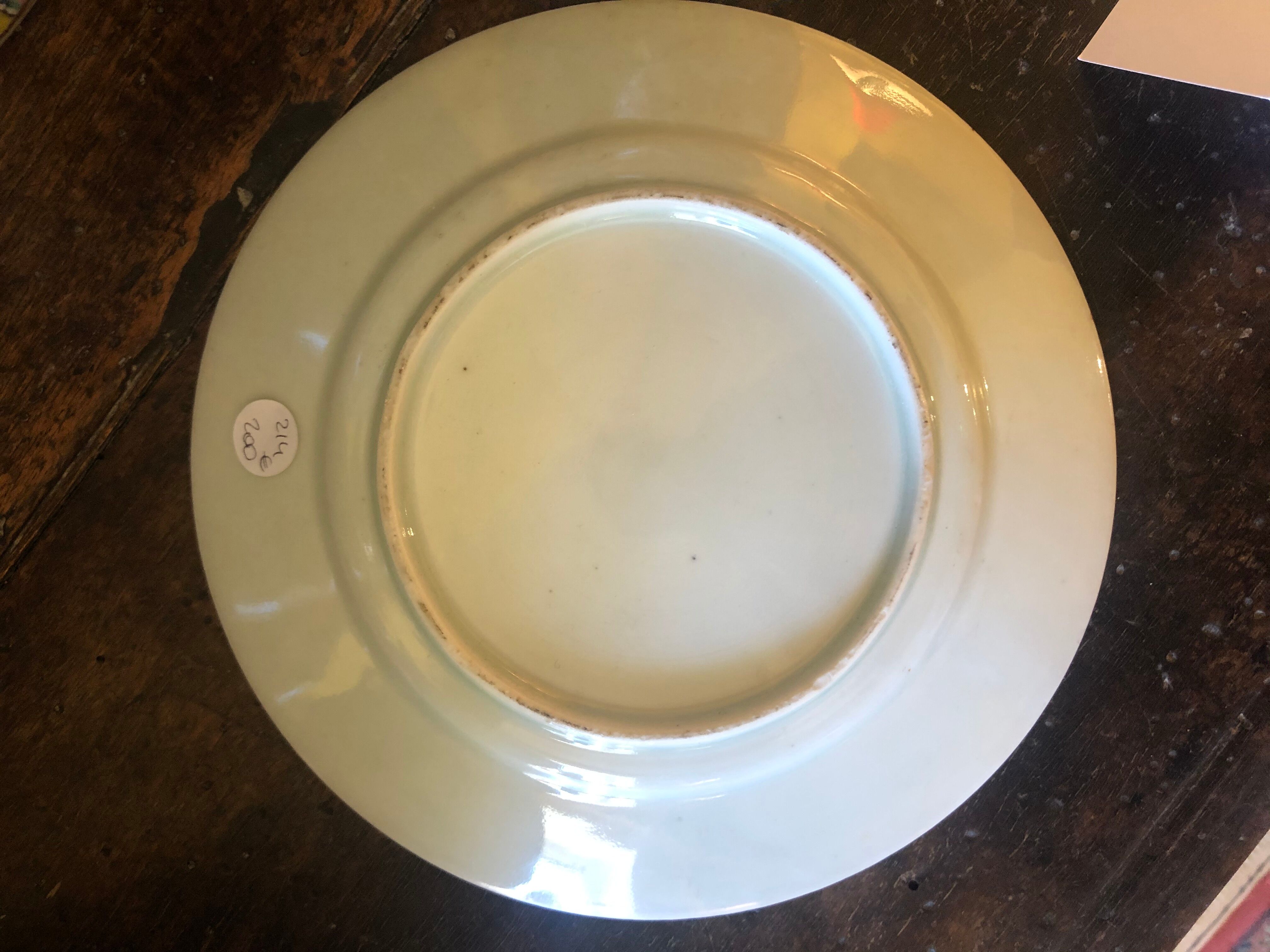 Canton Chinese porcelain plate