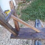 Oak farm bench