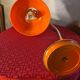 1970s chrome and acrylic desk lamp 40x27elec inter button