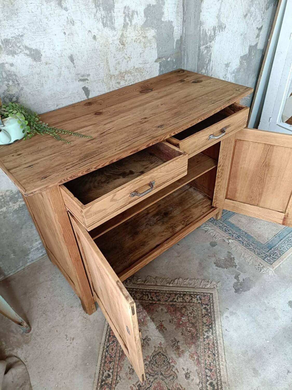 Wooden sideboard