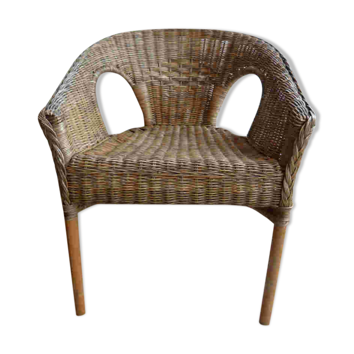 Art Deco Wicker Chair Selency