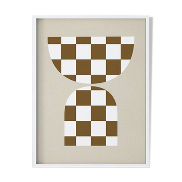 Chequers giclee art print 50x70cm
