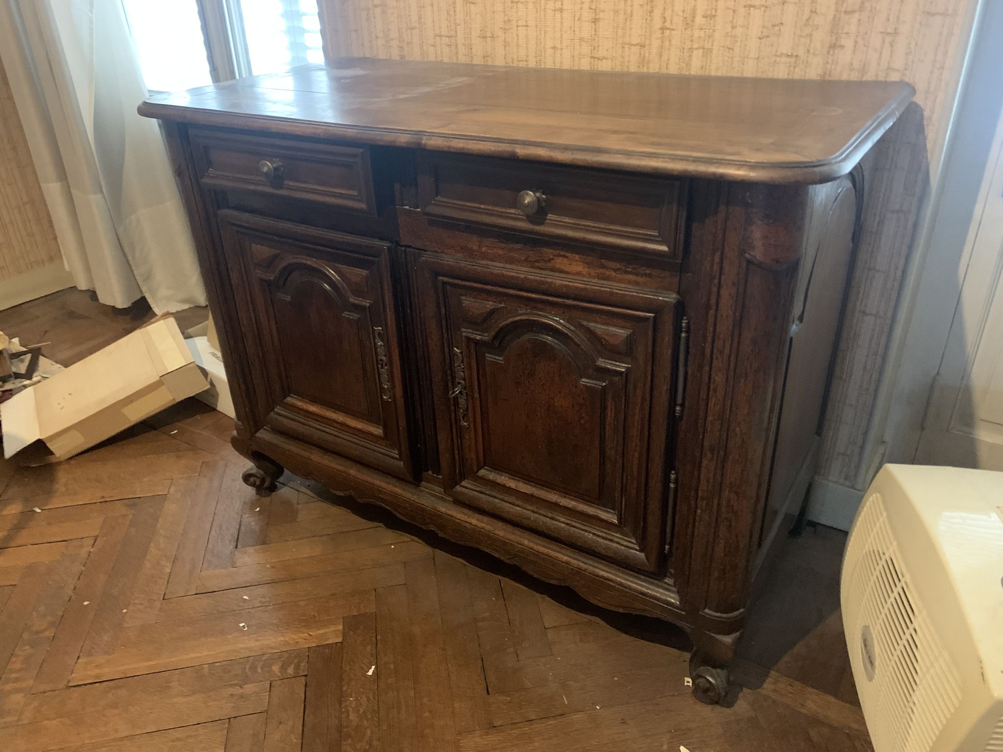Buffet transition Louis XIV Louis XV