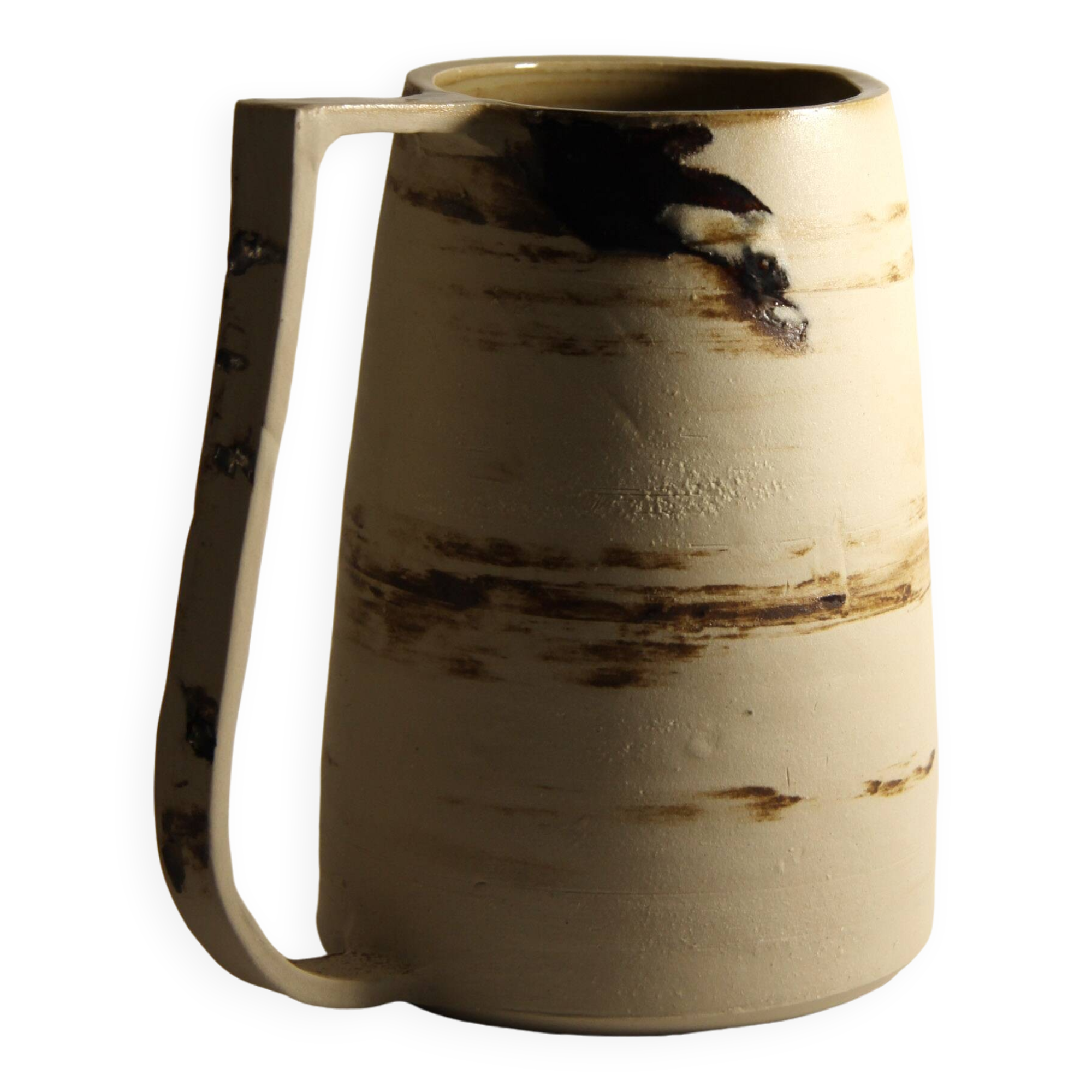 Pitcher / vase in mixed earth