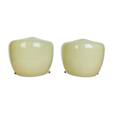 Ceiling lamps 50s opaline Regent or wall lamps