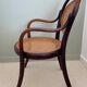 Fauteuil enfant Thonet en cannage vintage