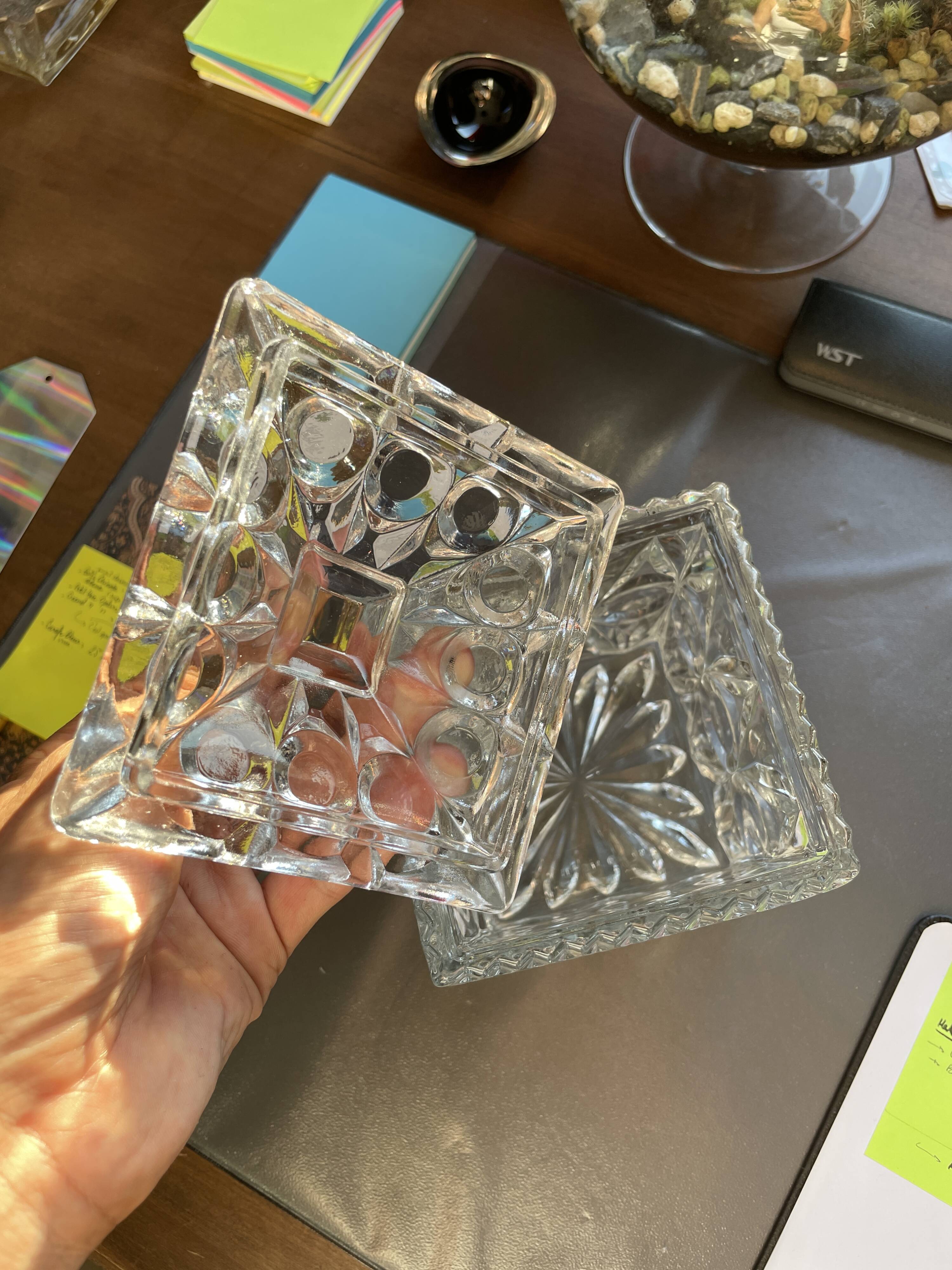 Square candy box