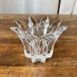 Crystal candle holder "flower"
