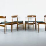 Teak dining chairs by Farsø Møbelfabrik, 1960s, set of 4.
