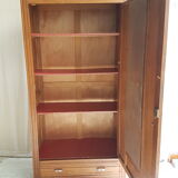 Vintage wardrobe with 1 door for years 50
