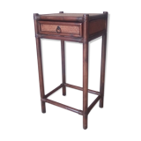 Vintage rattan side table