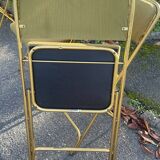 Trio of Lafuma Chantazur folding chairs