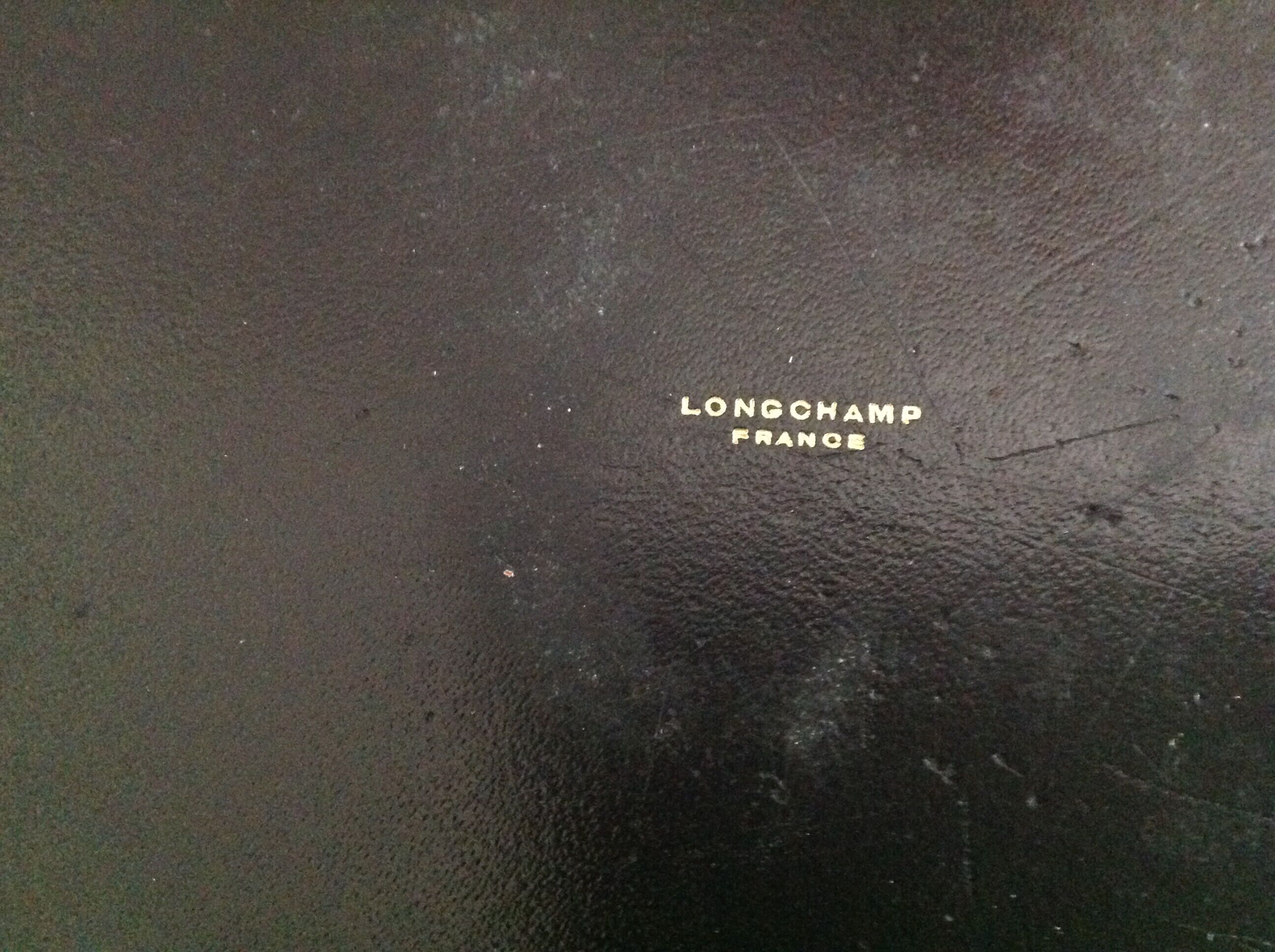 Cendrier en cuir Longchamp