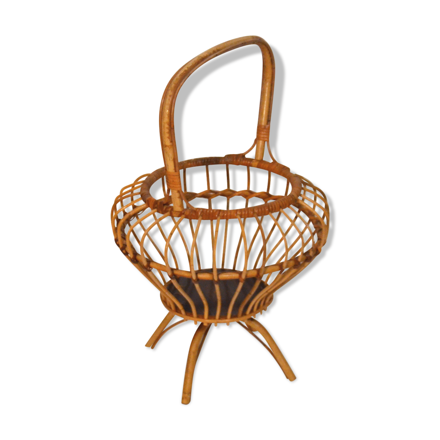 Door plant 60s rattan