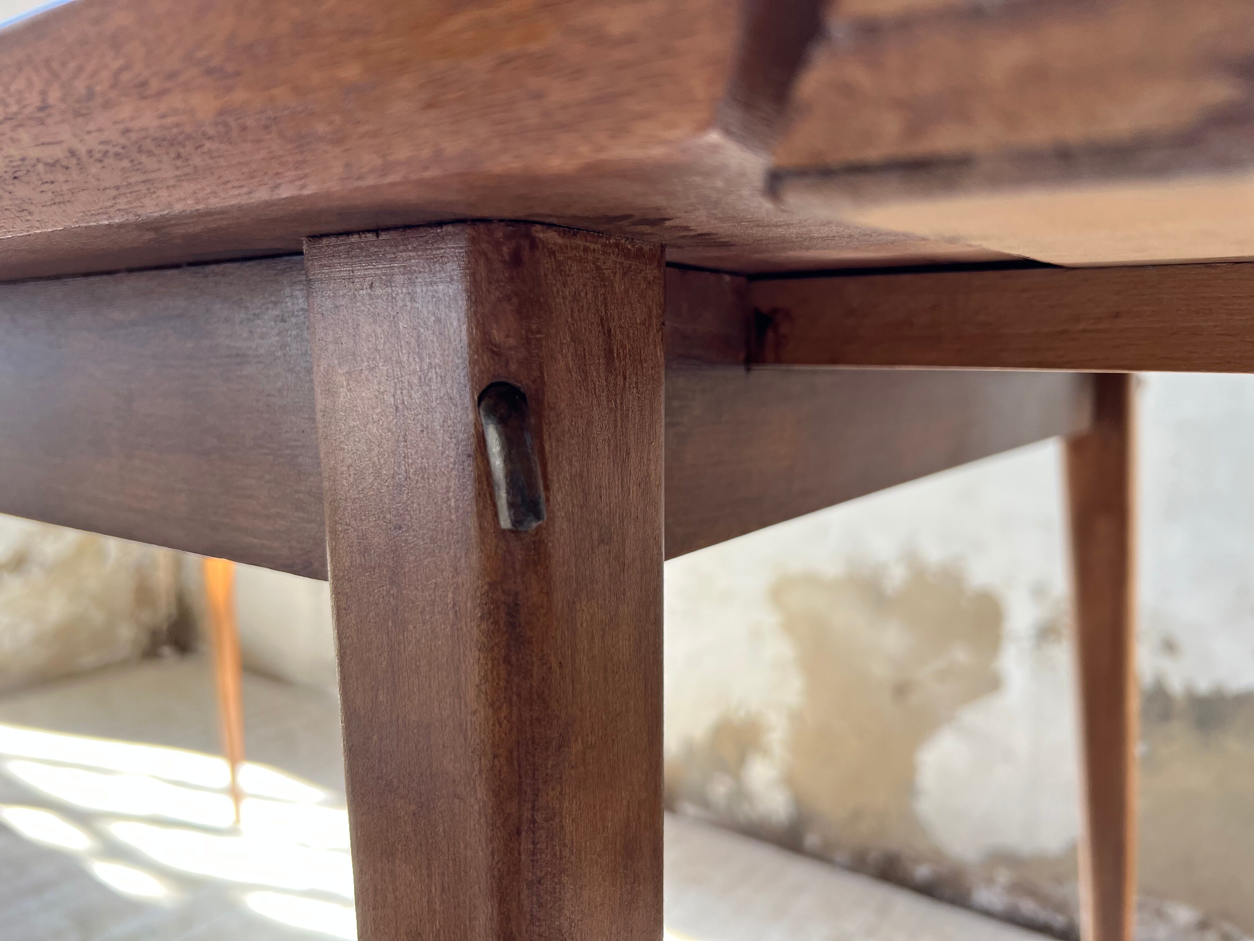 Vintage teak table with extensions, Denmark, 1960