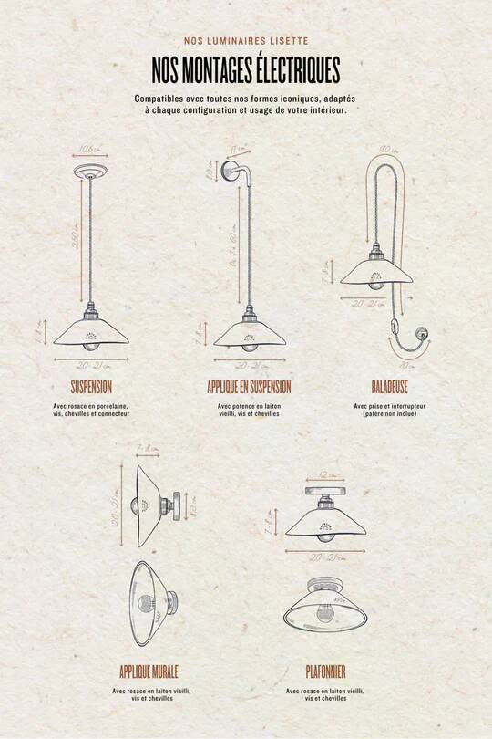 LISETTE - White terracotta - Portable lamp