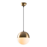 Vintage globe pendant light