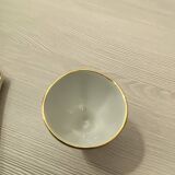 Coquetier and its Limoges Art Deco earthenware tray