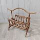 Rattan magazine holder