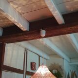 Rattan pendant light 59 cm