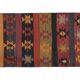 Vintage Turkish hallway rug 92x287 cm