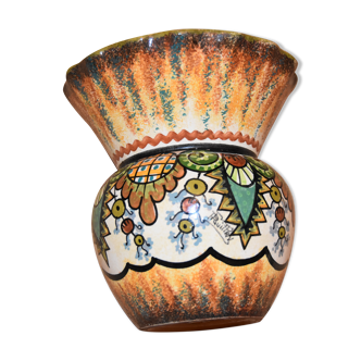 Ancient Vase Fouillen Quimper
