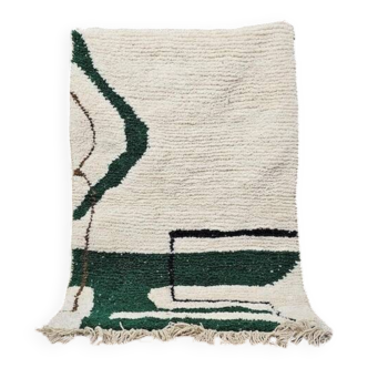 Traditional handmade pure wool rug, size 150 x 250 cm