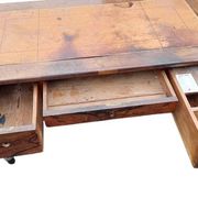 French Louis Philippe style mahogany feather desk – 1800s