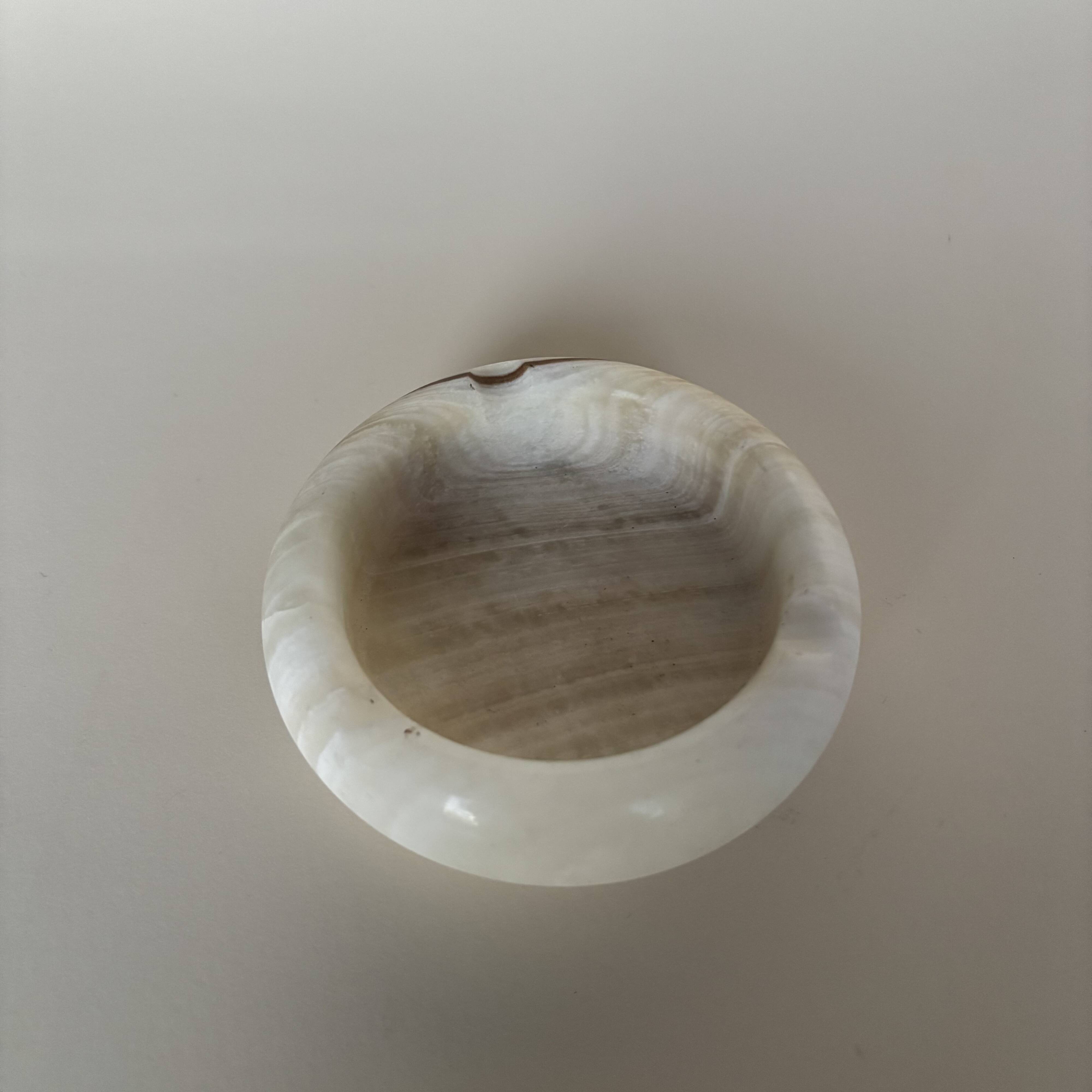 Alabaster ashtray