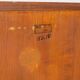 Vintage highboard 1960s wooden sideboard italian design