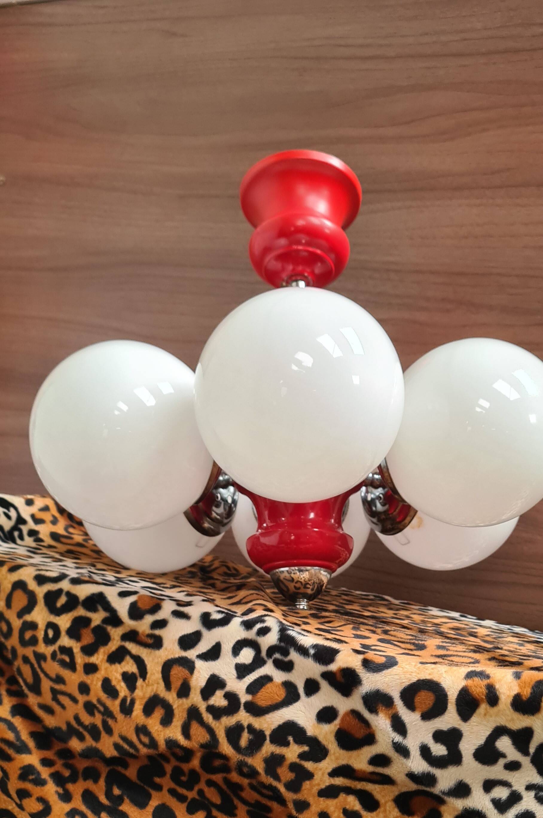 chandelier suspension design sputnik 1950 a70 space age stilnovo yes ball 37x40