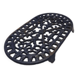 dessous de plat en fonte - ancien