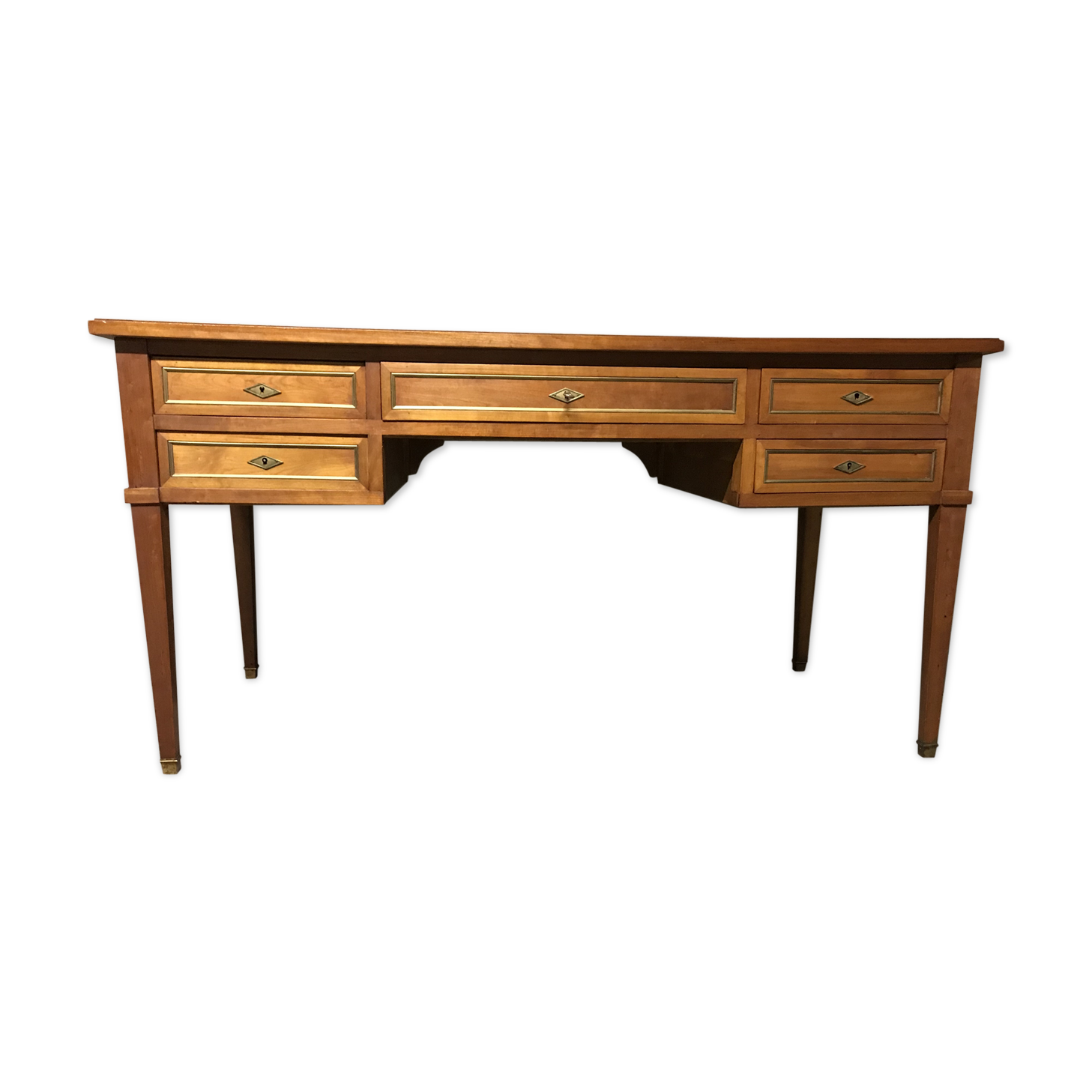 Bureau Louis XVI merisier