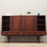 Buffet haut en palissandre, design danois, années 1960, production : Danemark