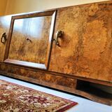 Low sideboard 3 doors elephant handle